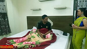 Indian Bengali hot bhabhi XXX best sex with unknown guest! Amazing hot talking!